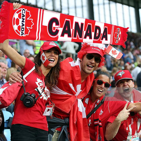 National Soccer Scarf, Canada Soccer Scarf